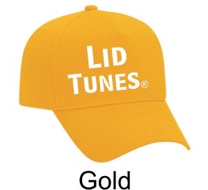 Lid Tunes Gold Hat